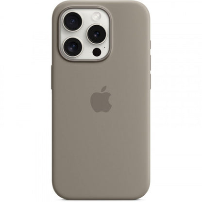 Silicone Case With Magsafe iPhone 15 Pro — Clay