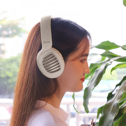 Bluetooth headphones Hoco W23 Brilliant sound – White