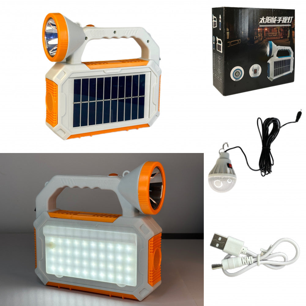 LED Floodlight with Battery 6000 mah LED Charging Working Lamp 214mm*76mm