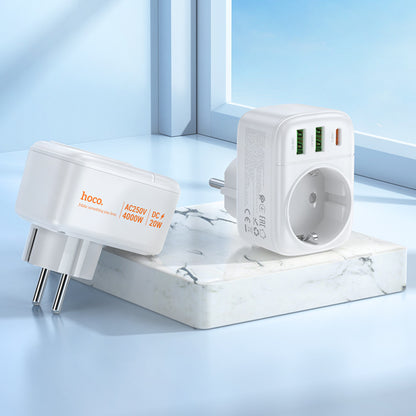 Life filter 2U | 1P | 1C – Hoco AC26 – White