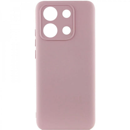 Original Silicone Case Xiaomi Redmi Note 14 4G — Pink Sand