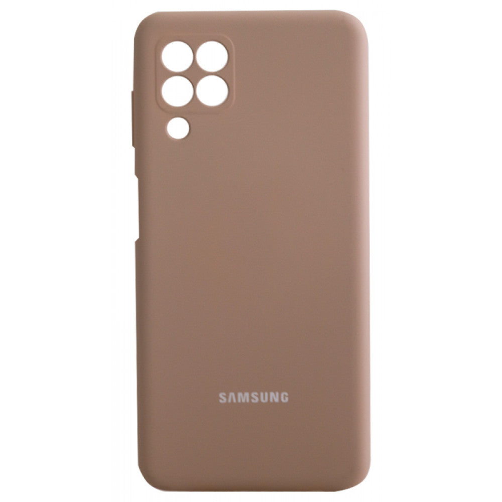 Original Silicone Case Samsung A22 (A225F) — Pink Sand