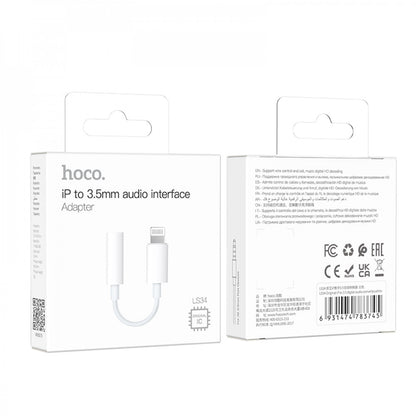 Adapter Lightning To 3.5mm – Hoco LS34 – White