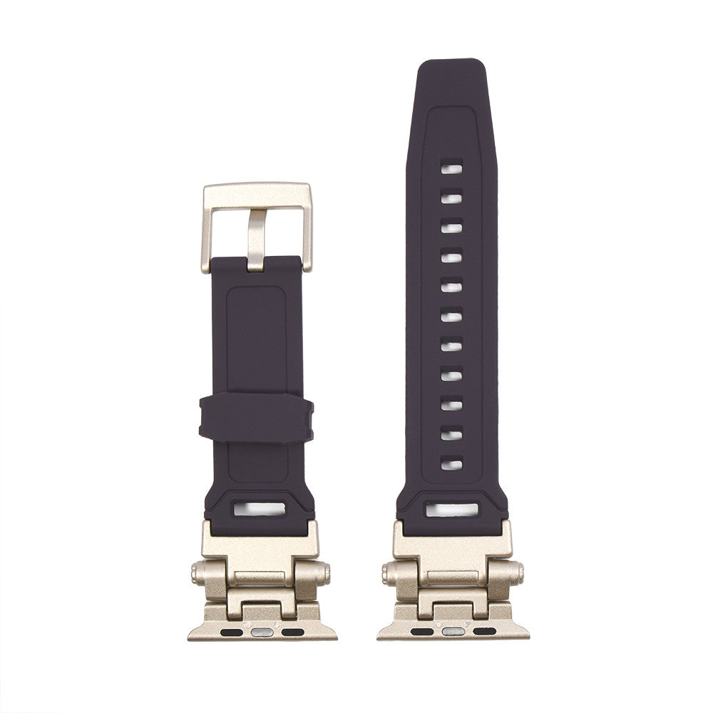 Ремінець T-silicon Apple Watch 42 mm 44 mm 45 mm 49 mm — Purple