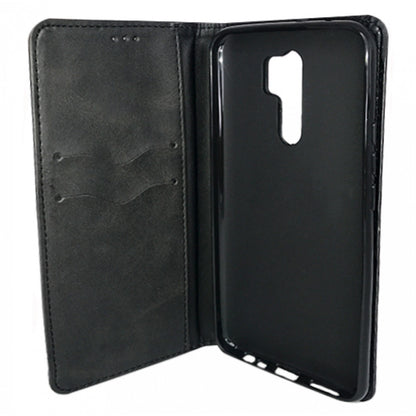 Book Cases Leather Book Case Xiaomi Mi 9 — Black