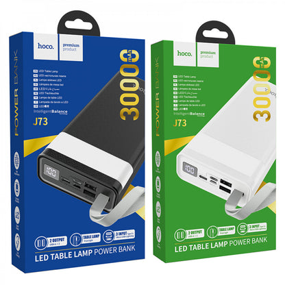 Power Bank 30000 mAh | Desk Lamp – Hoco J73 – White