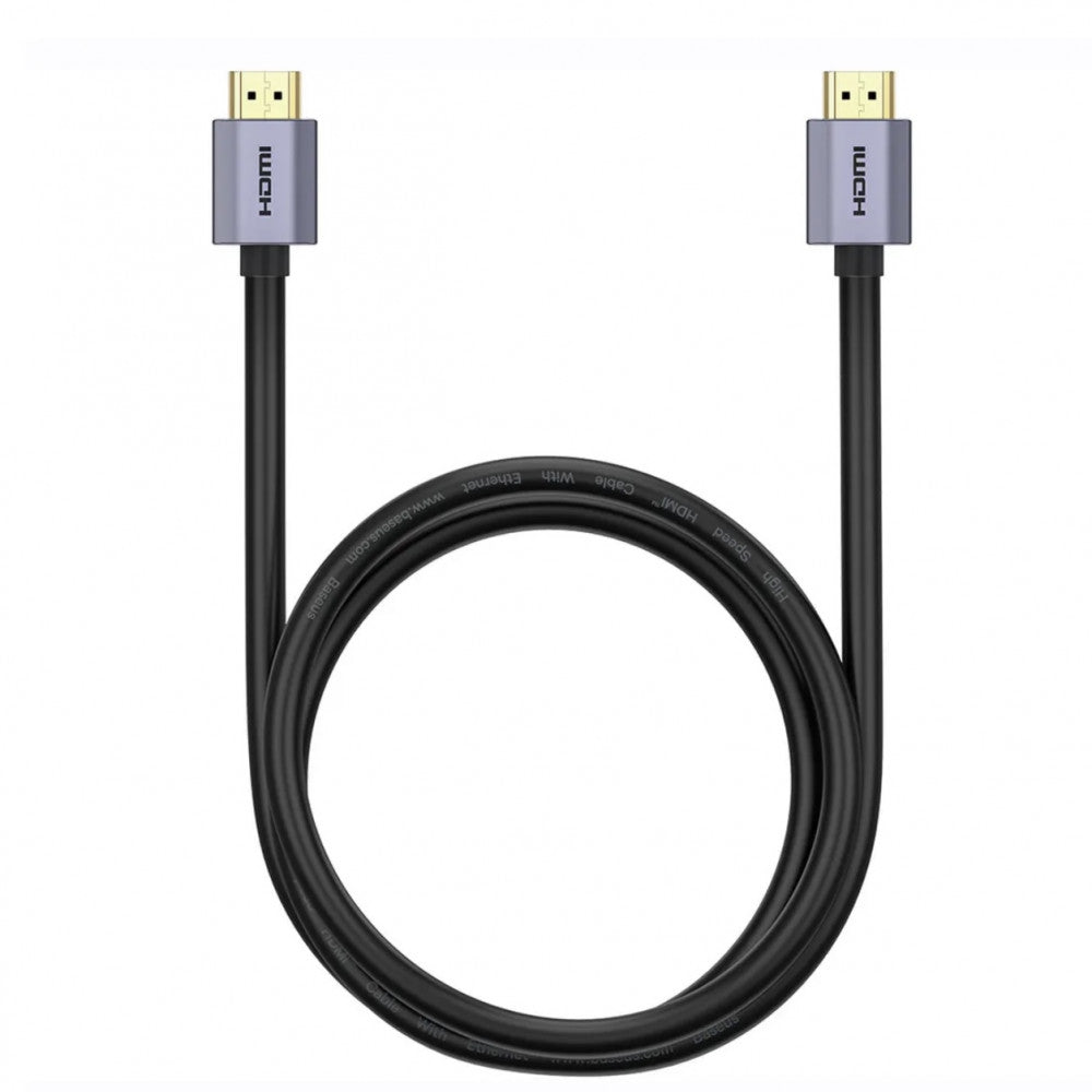 HDMI to HDMI 4K Adapter Cable (1.5m) Baseus (WKGQ020101) High Definition Series Graphene Black – WKGQ020101 Black