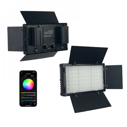 Лампа видеосвет LED Pro 600 I panel light I 2 battery(4400mAh) I charger I carry bag I