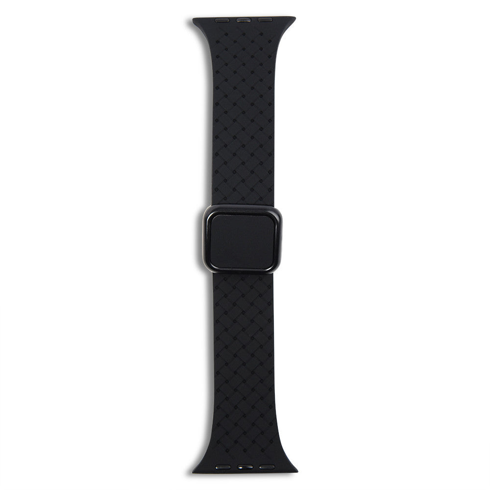 Ремінець Fabric pattern Design Apple Watch 38 mm 40 mm 41 mm — Black