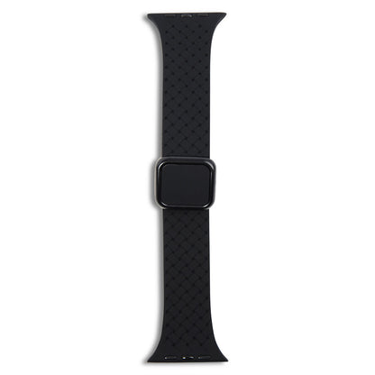 Ремінець Fabric pattern Design Apple Watch 38 mm 40 mm 41 mm — Black