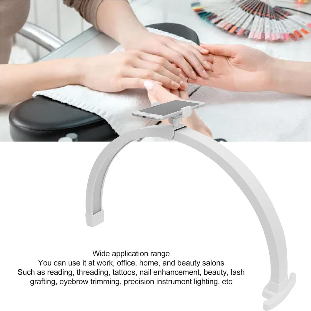 M13X 20W 3200-5600K light 208pcs crescent moon shape LED nail lamp for eyelash extension eyebrow tattoo makeup