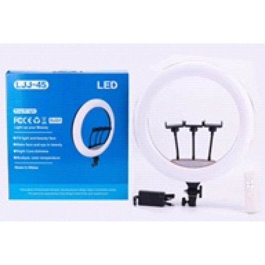 Studio Lamp Ring LED (45 cm) 256 Lights Rotary Switch LJJ-45 with Remote Control