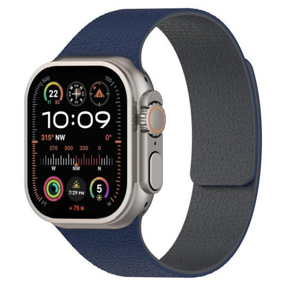 Ремінець Magic Silicon Apple Watch 38 mm 40 mm 41 mm — Midnight Blue&Gray