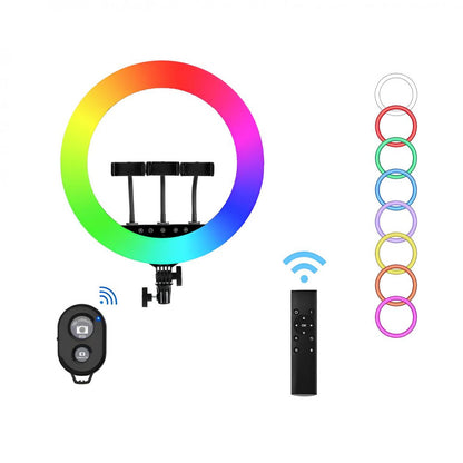 Ring Lamp LED HQ-18 RGB 46 cm 18" | 55W