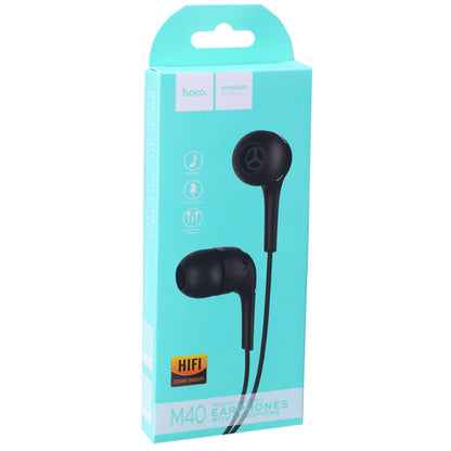 Headphones with microphone 3.5mm – Hoco M40 Prosody – Black