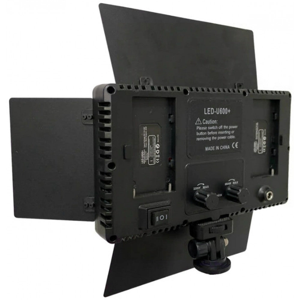 Лампа видеосвет LED U600 21х12 cm 480 Lights 3200K-5500K Remote