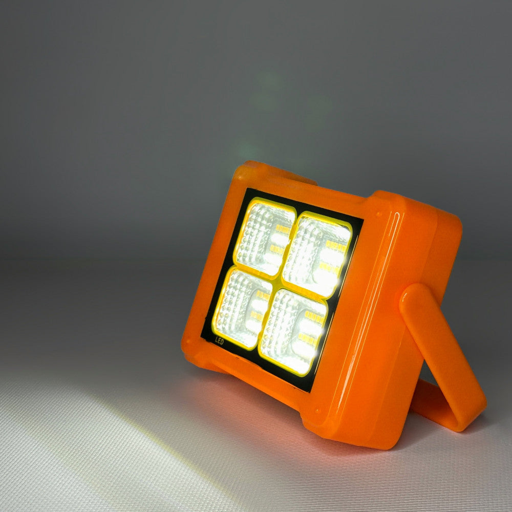 LED Floodlight with Battery 5000 mah LED Charging Working Lamp D-102