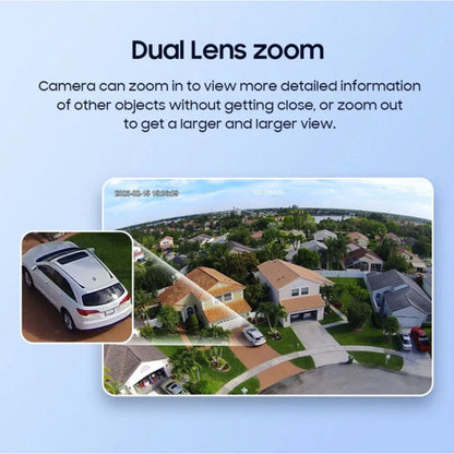 Outdoor IP camera 6MP Sectec ST-S568M-4G-6M-12X ZOOM 4G solar powered