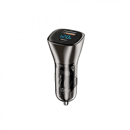 Car Charger 45W PD QC3.0 WiWU PC500 – Gray