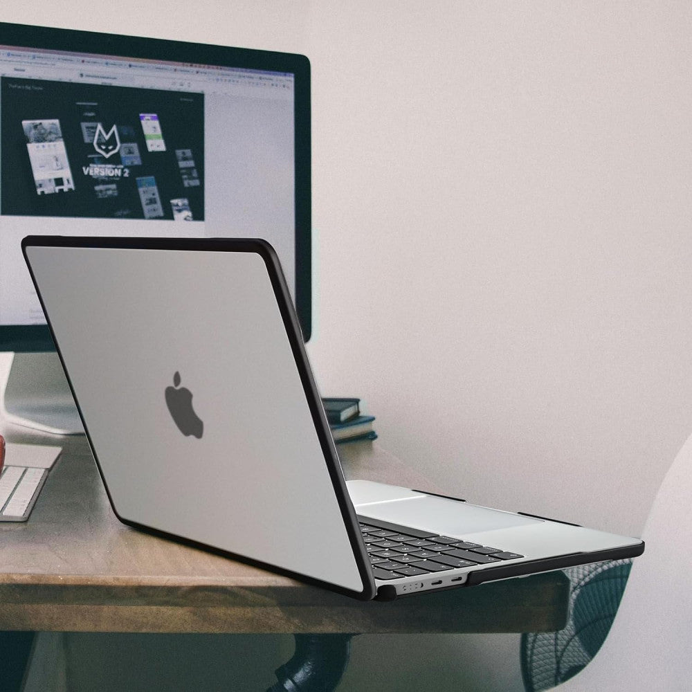 TPU+PC HardShell Case MacBook Air 13.6" A2681 — Black