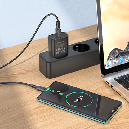 Home Charger | 18W | 1U | USB| — Borofone BA72A — Black
