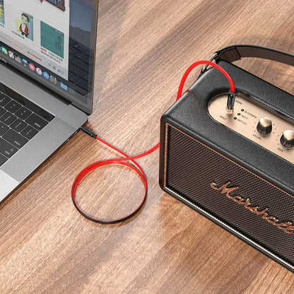 Кабель Aux (1m) Hoco UPA16 — Red