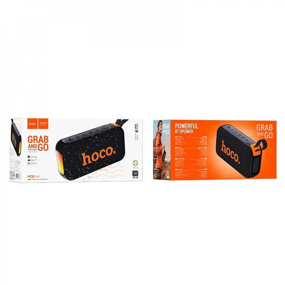 Bluetooth Speaker — Hoco HC32 — Black