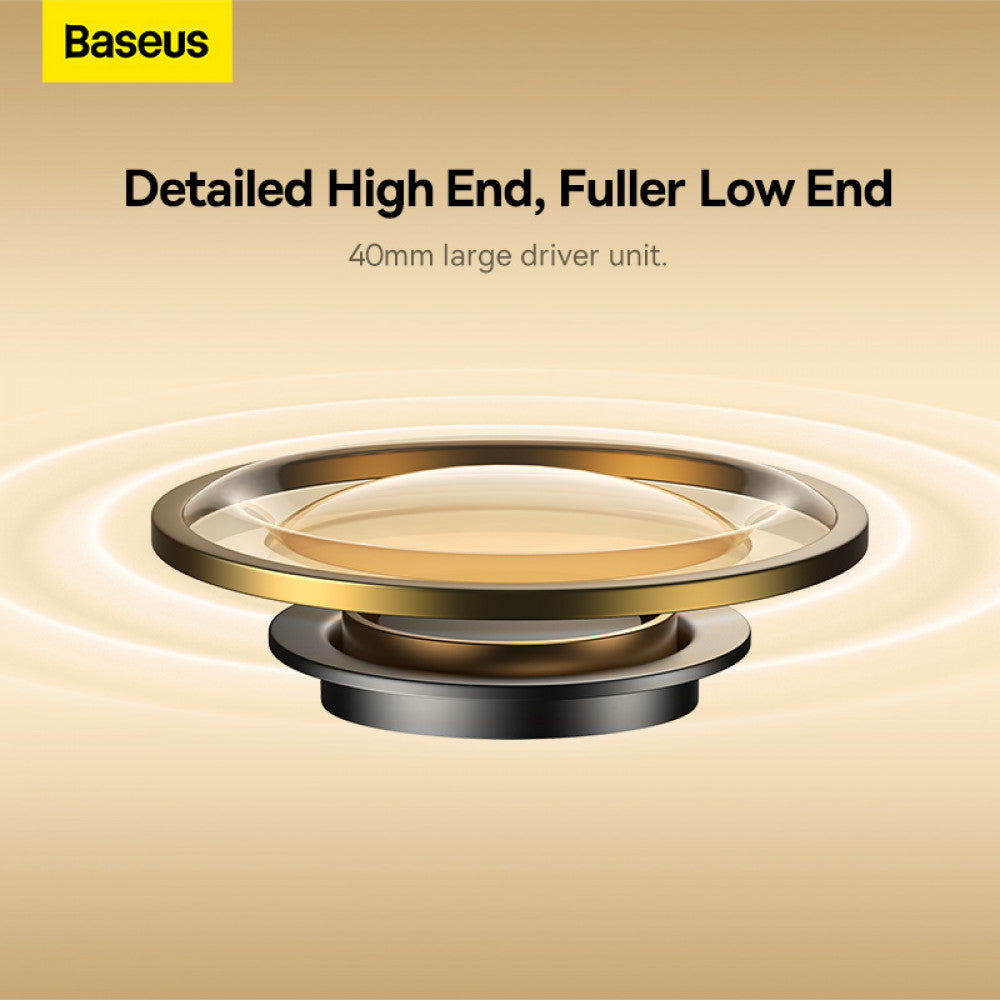 Bluetooth headphones – Baseus (NGTD020202) Creamy