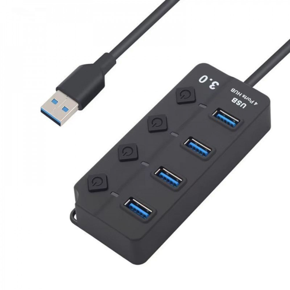 USB HUB : USB 3.0 To 4 USB 4 port 30cm