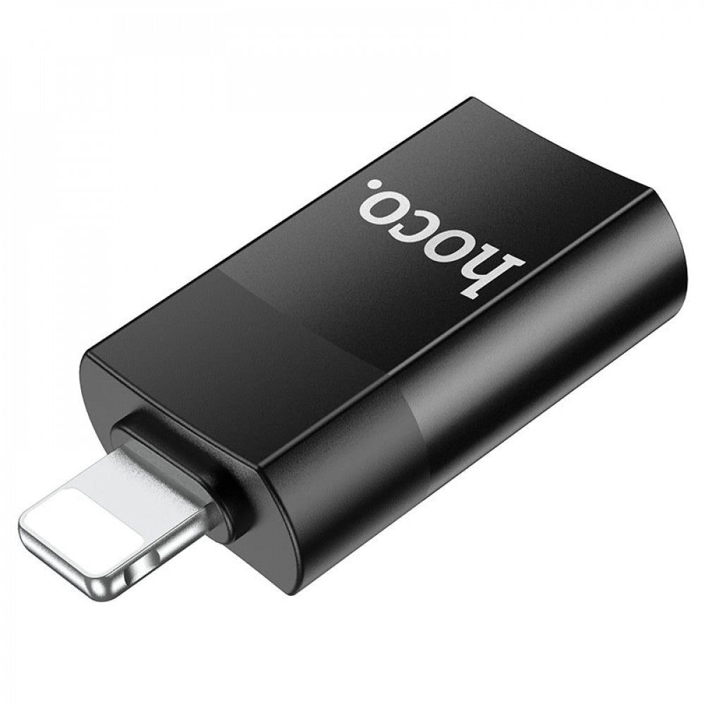 Adapter Lightning To USB 2.0 – Hoco UA17 – Black