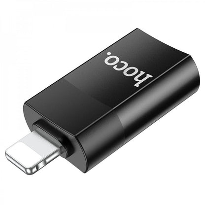 Adapter Lightning To USB 2.0 – Hoco UA17 – Black