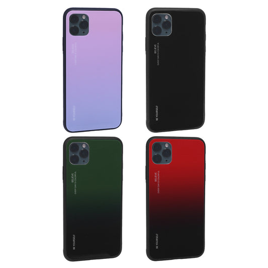 Cover Cases Gradient Glass Case iPhone 11 Pro Max - Black