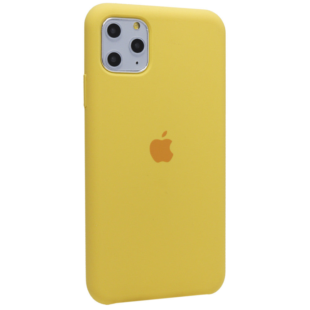 Original Silicone Case HC iPhone 11 Pro — Yellow (4)