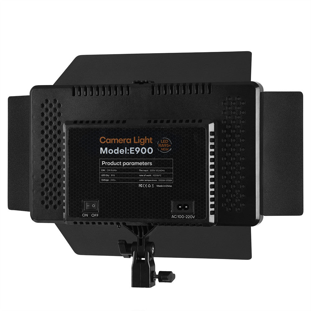 Video light lamp LED E900 30x17 cm 768 Lights 3000K-6500K Remote