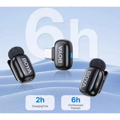 Беспроводной микрофон для телефона BOYA Mini-23