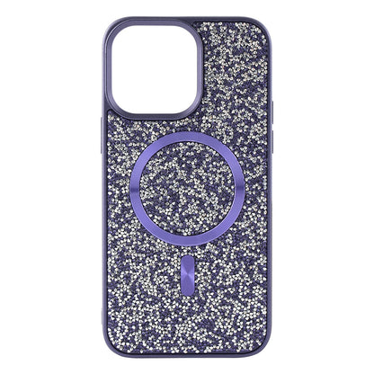Swarovski Case with MagSafe iPhone 15 Pro Max — Purple