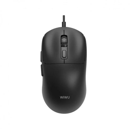 Проводная мышь WiWU WM111, USB — черная