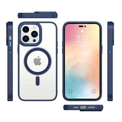 Cover Cases Color Clear Case with MagSafe iPhone 11 - Blue
