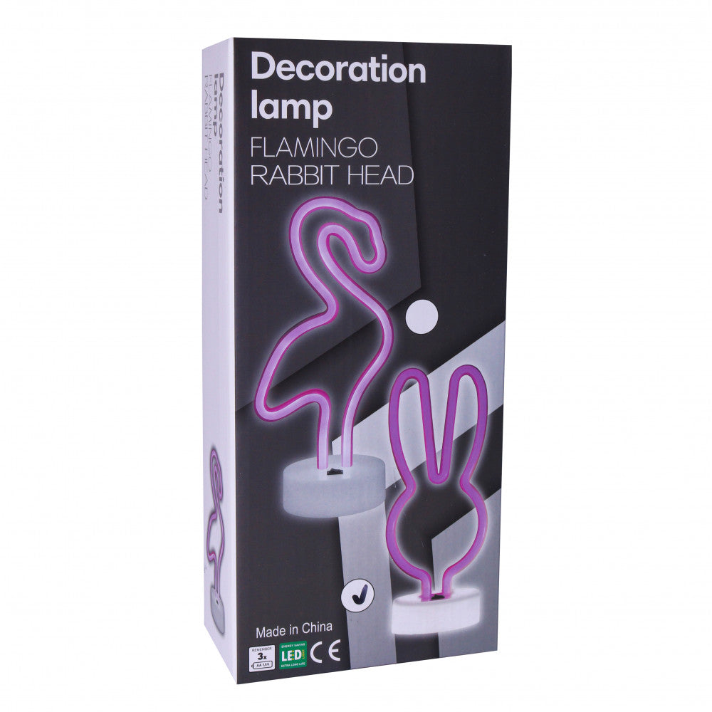 Night light Neon Lamp series - Bunny Pink