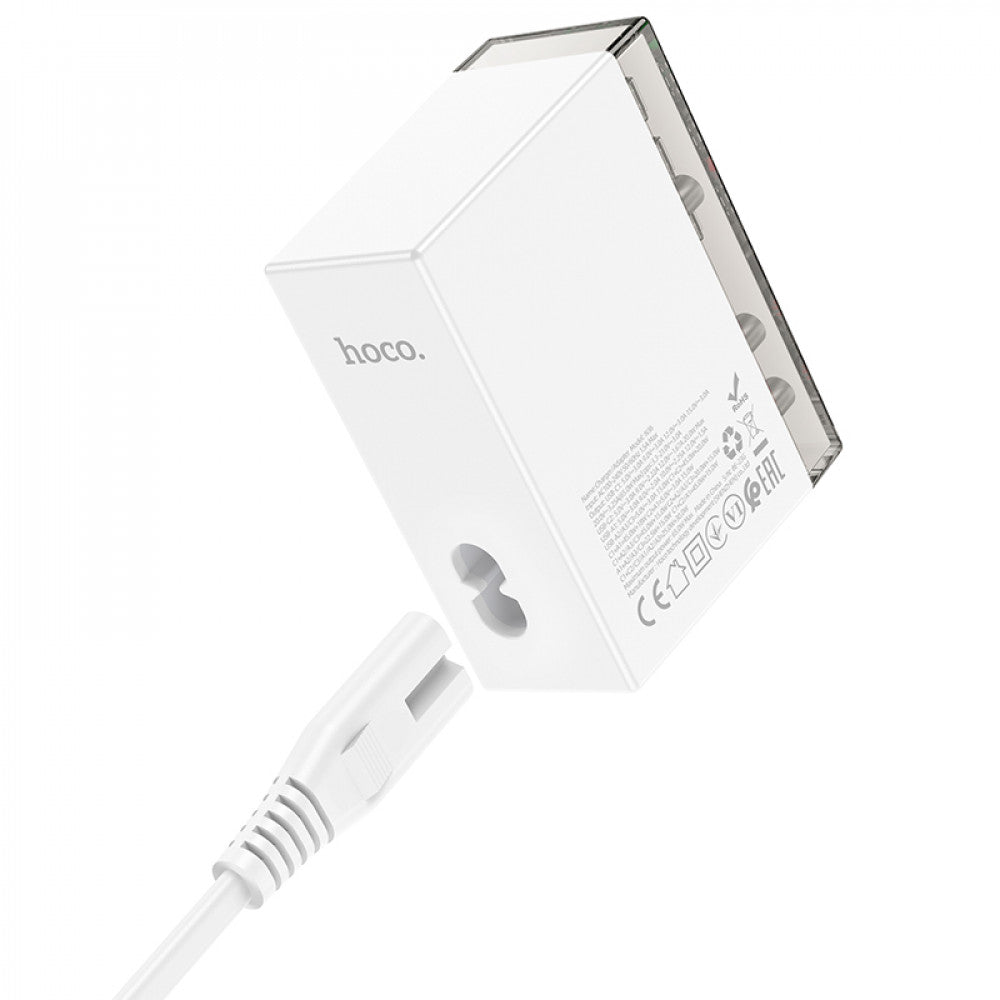 Home Charger | 65W | GaN | 3PD | QC 3.0 - Hoco N36 - White
