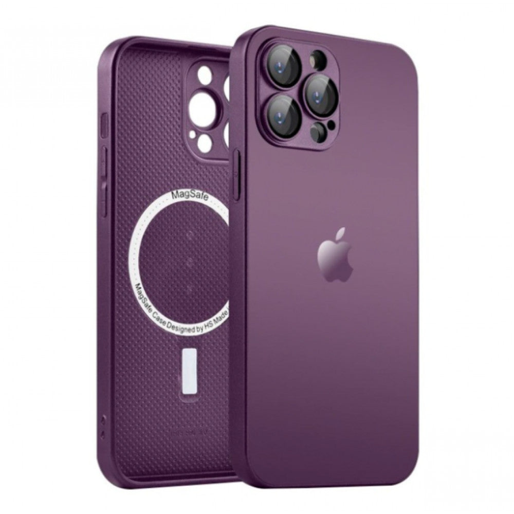 Protective camera Case with MagSafe iPhone 14 Plus — Deep Purple