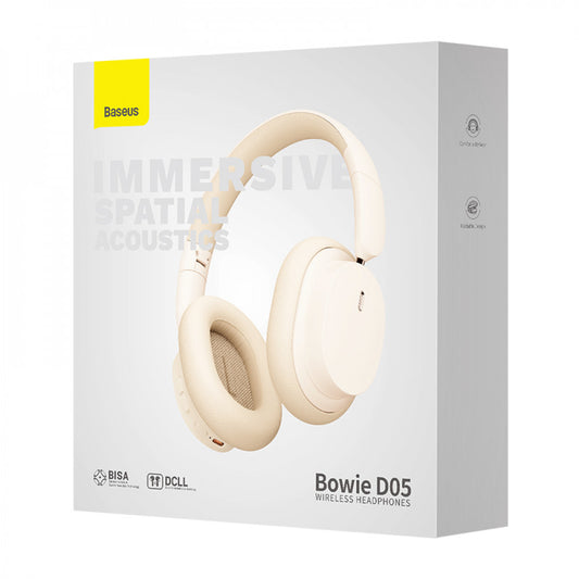 Bluetooth headphones – Baseus (NGTD020202) Creamy