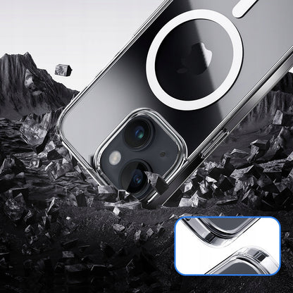 Rock Crystal Series TPU Case with Magsafe - iPhone 15 Pro Max