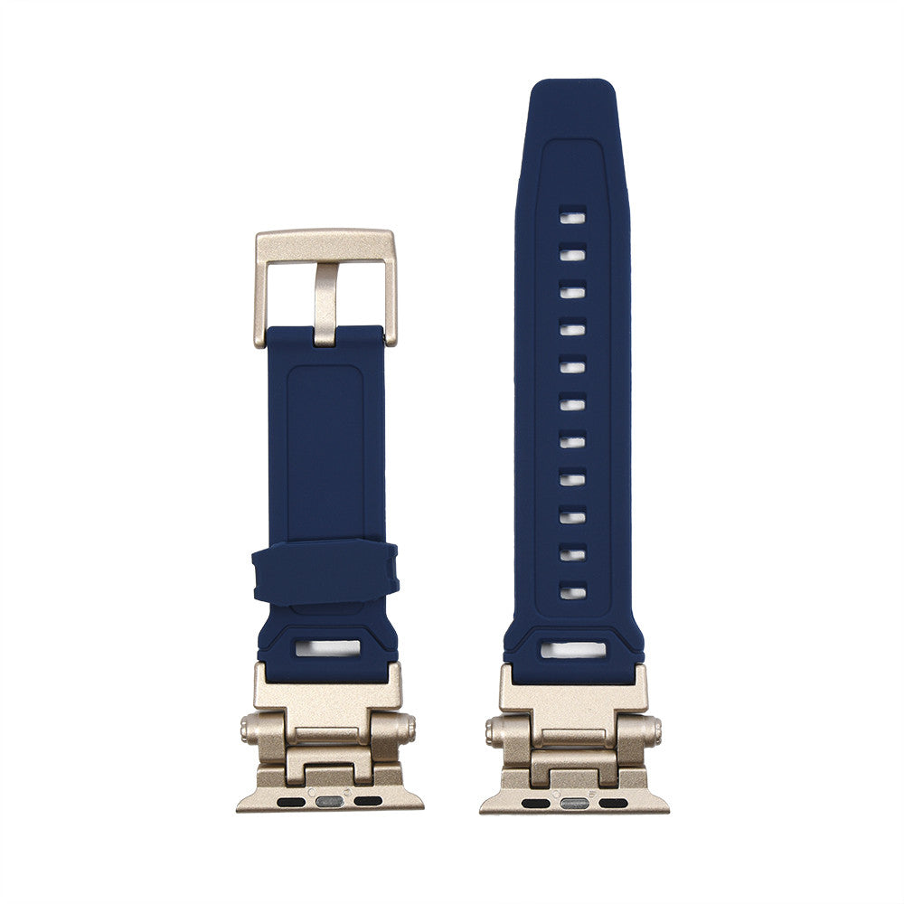 Ремінець T-silicon Apple Watch 42 mm 44 mm 45 mm 49 mm — Blue