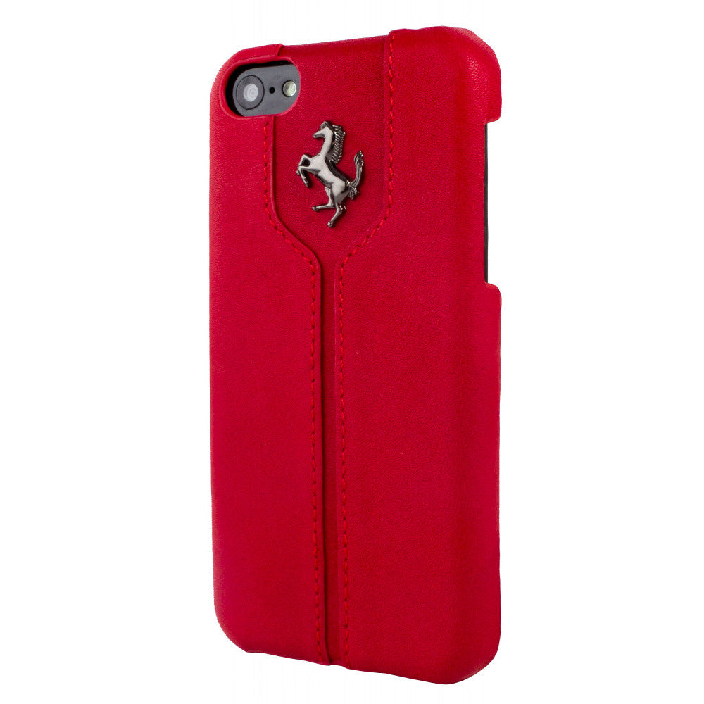 Cover Cases Ferrari Montecarlo Leather Cover Case - iPhone 5C - Red