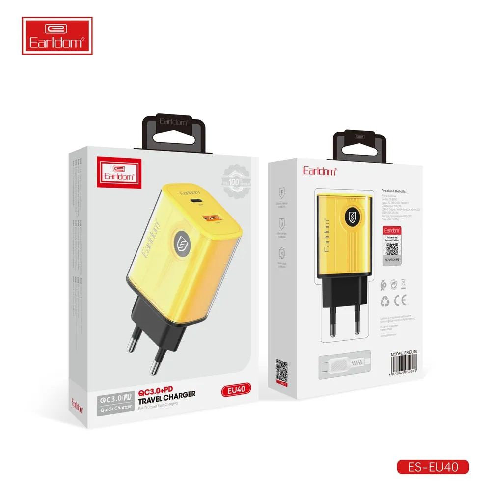 Home Charger PD+ 1C Earldom ES-EU40C