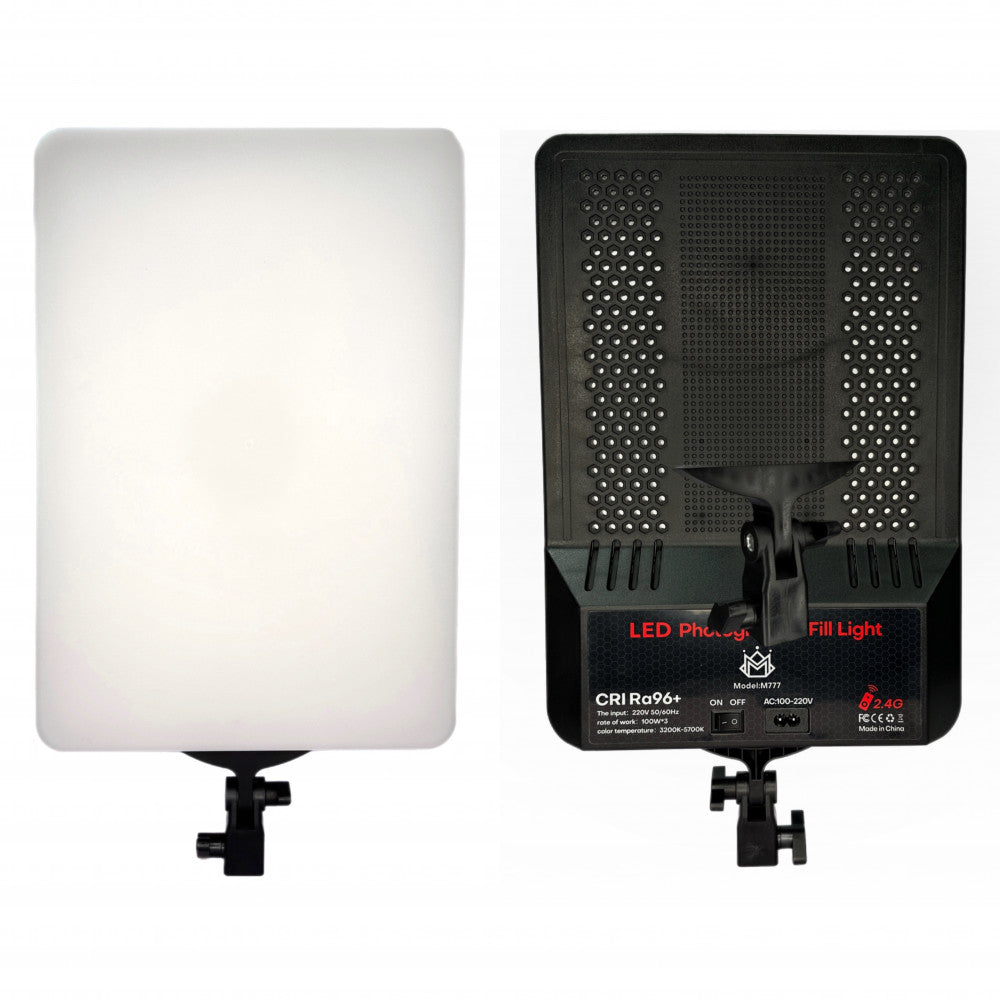 Video light lamp LED M777 28x40 cm 160 Lights 3000K-6500K Fill Light