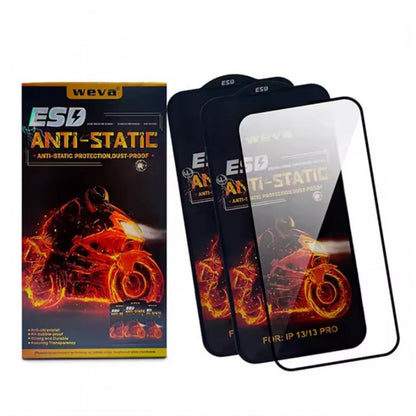 Защитное стекло Super X ESD Antistatic iPhone 17 Pro (Black)