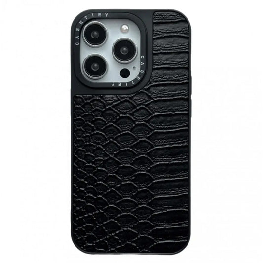 Casetify Crocodile TPU Case iPhone 14 — Black