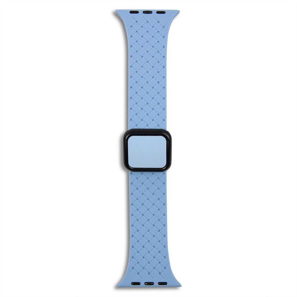 Ремінець Fabric pattern Design Apple Watch 42 44 45 49 mm — Light Blue